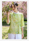 Iris Fine Qipao Cheongsam Top