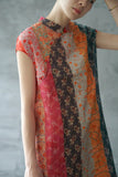 Multi Color Cheongsam Dress